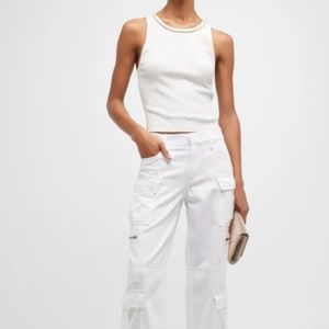 Cay Baggy Denim Cargo Pants